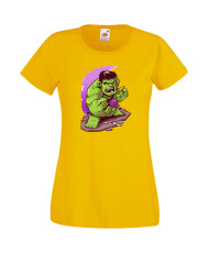 Дамска Тениска Marvel Avengers Super Heroes Hulk