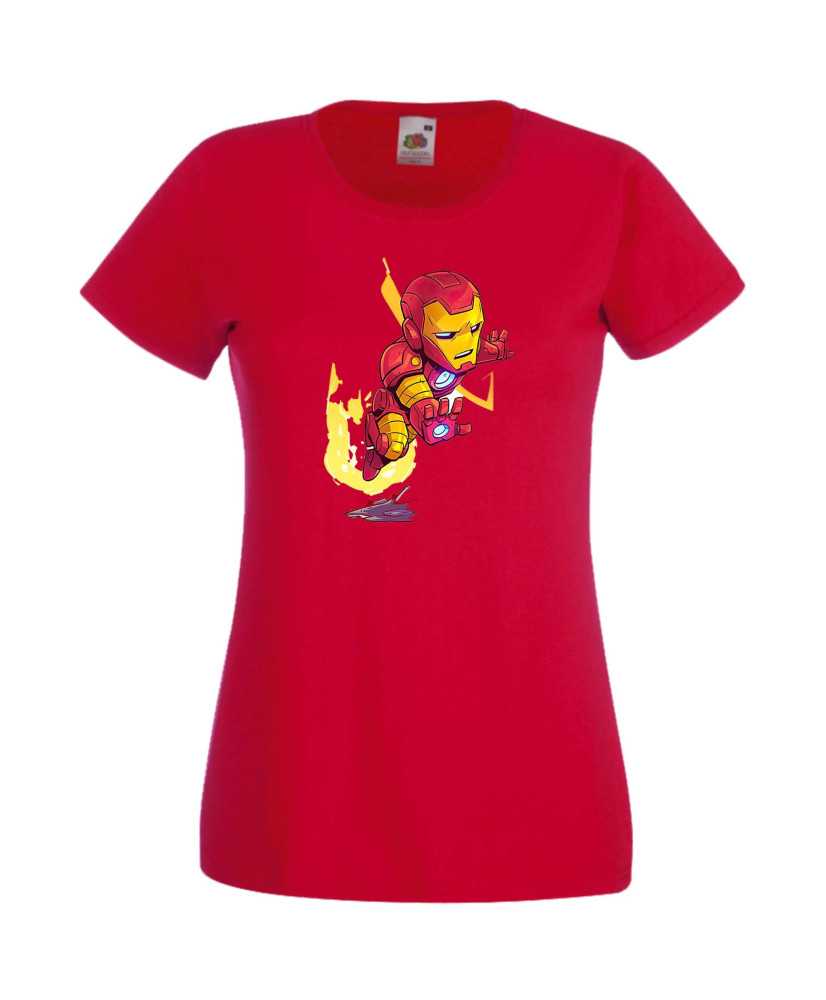 Дамска Тениска Marvel Avengers Super Heroes Iron Man