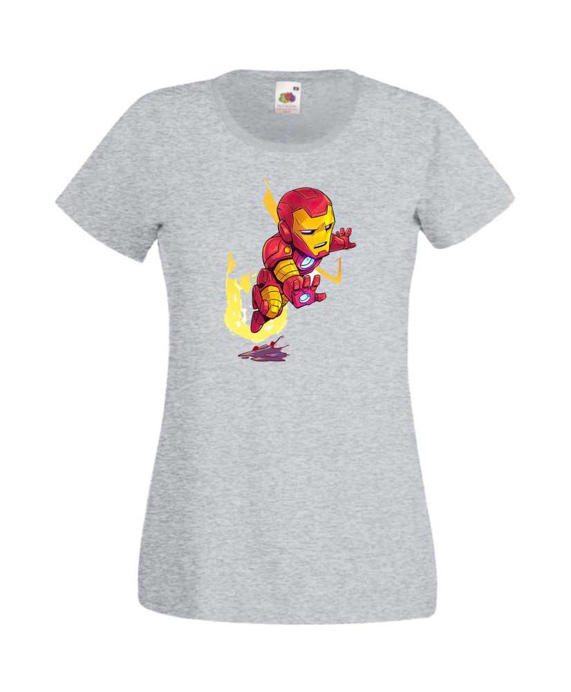 Дамска Тениска Marvel Avengers Super Heroes Iron Man