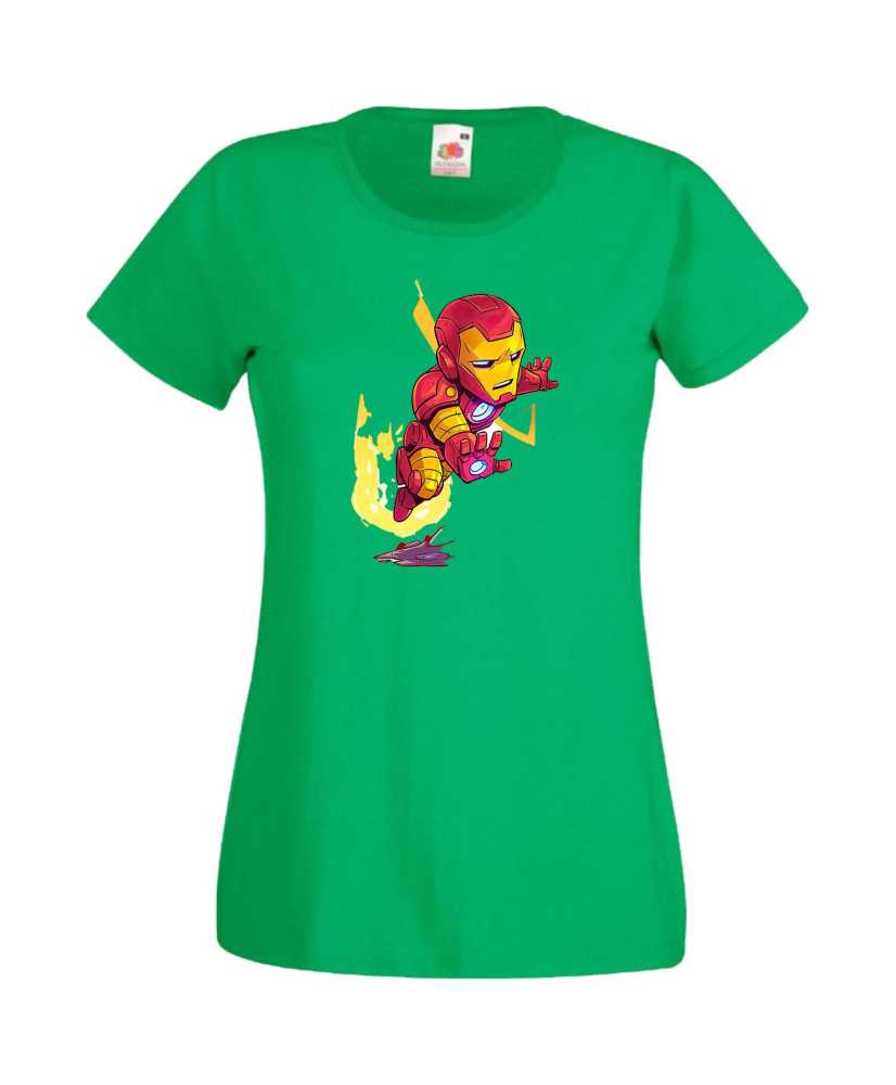 Дамска Тениска Marvel Avengers Super Heroes Iron Man