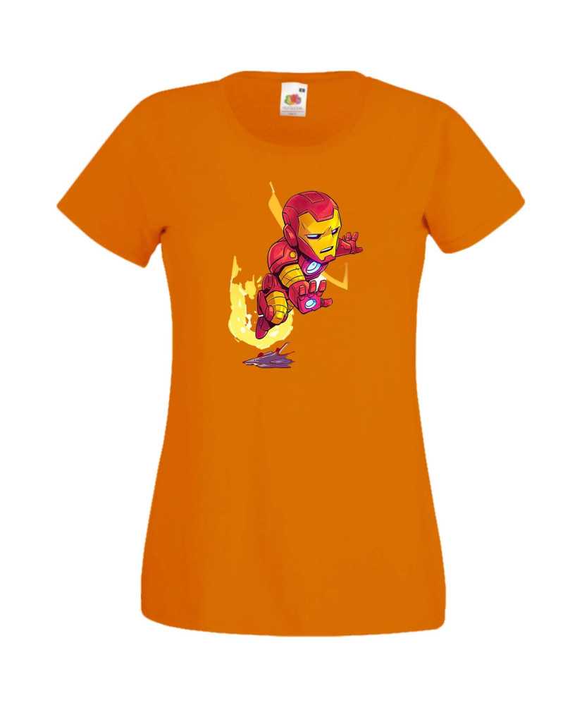 Дамска Тениска Marvel Avengers Super Heroes Iron Man