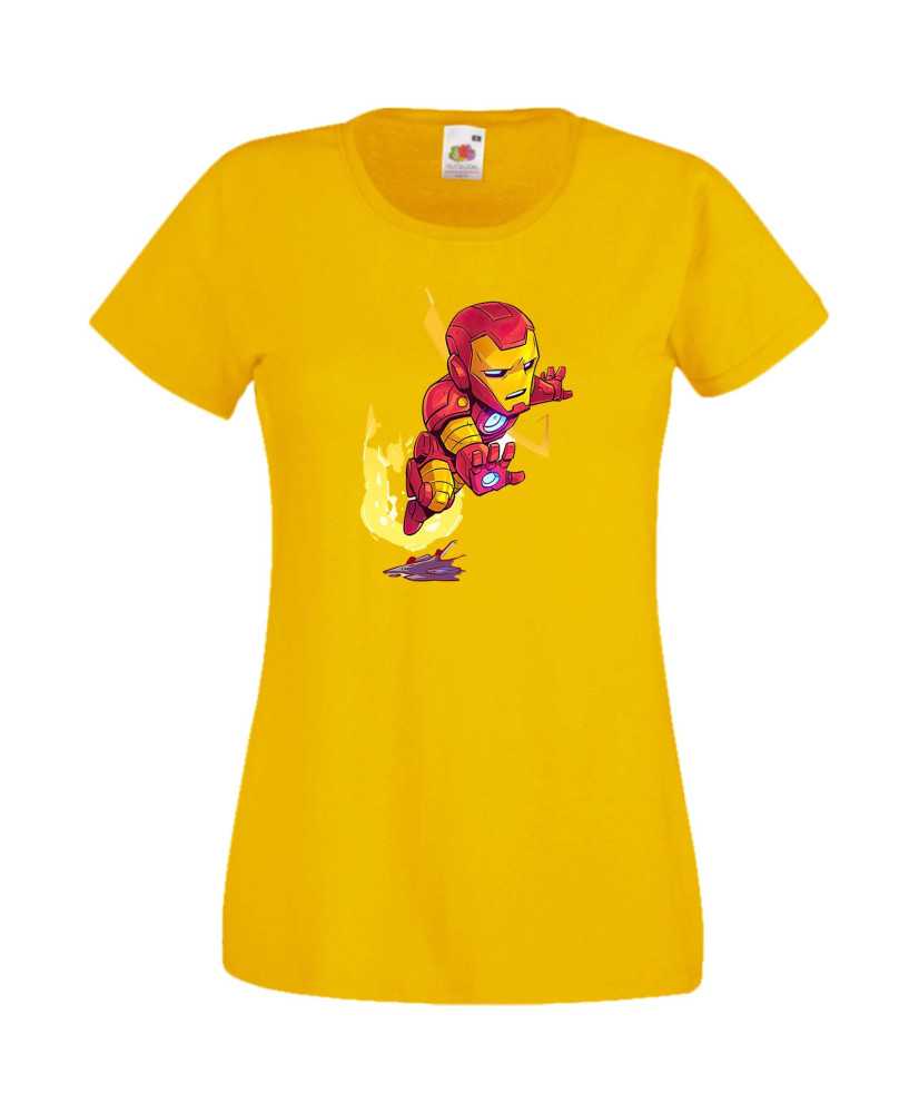 Дамска Тениска Marvel Avengers Super Heroes Iron Man