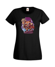 Дамска Тениска Marvel Avengers Super Heroes Rocket Racoon 2