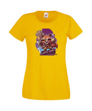 Дамска Тениска Marvel Avengers Super Heroes Rocket Racoon 2