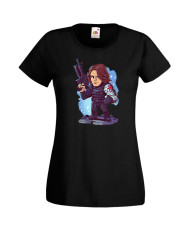 Дамска Тениска Marvel Avengers Super Heroes Winter Soldier