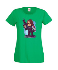 Дамска Тениска Marvel Avengers Super Heroes Winter Soldier