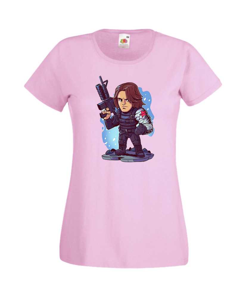 Дамска Тениска Marvel Avengers Super Heroes Winter Soldier