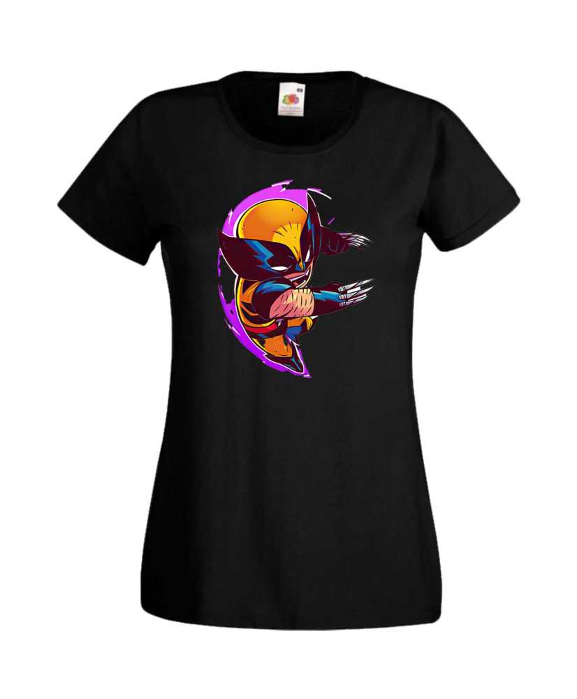Дамска Тениска Marvel Avengers Super Heroes Wolverine