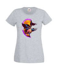 Дамска Тениска Marvel Avengers Super Heroes Wolverine