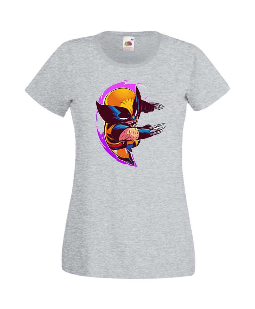 Дамска Тениска Marvel Avengers Super Heroes Wolverine