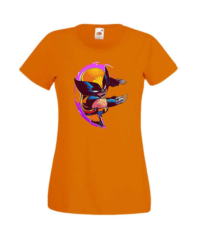 Дамска Тениска Marvel Avengers Super Heroes Wolverine