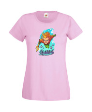 Дамска Тениска Dc Justice League Super Heroes Aquaman