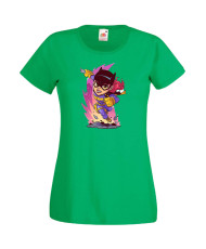 Дамска Тениска Dc Justice League Super Heroes Batgirl