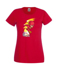 Дамска Тениска Dc Justice League Super Heroes Flash