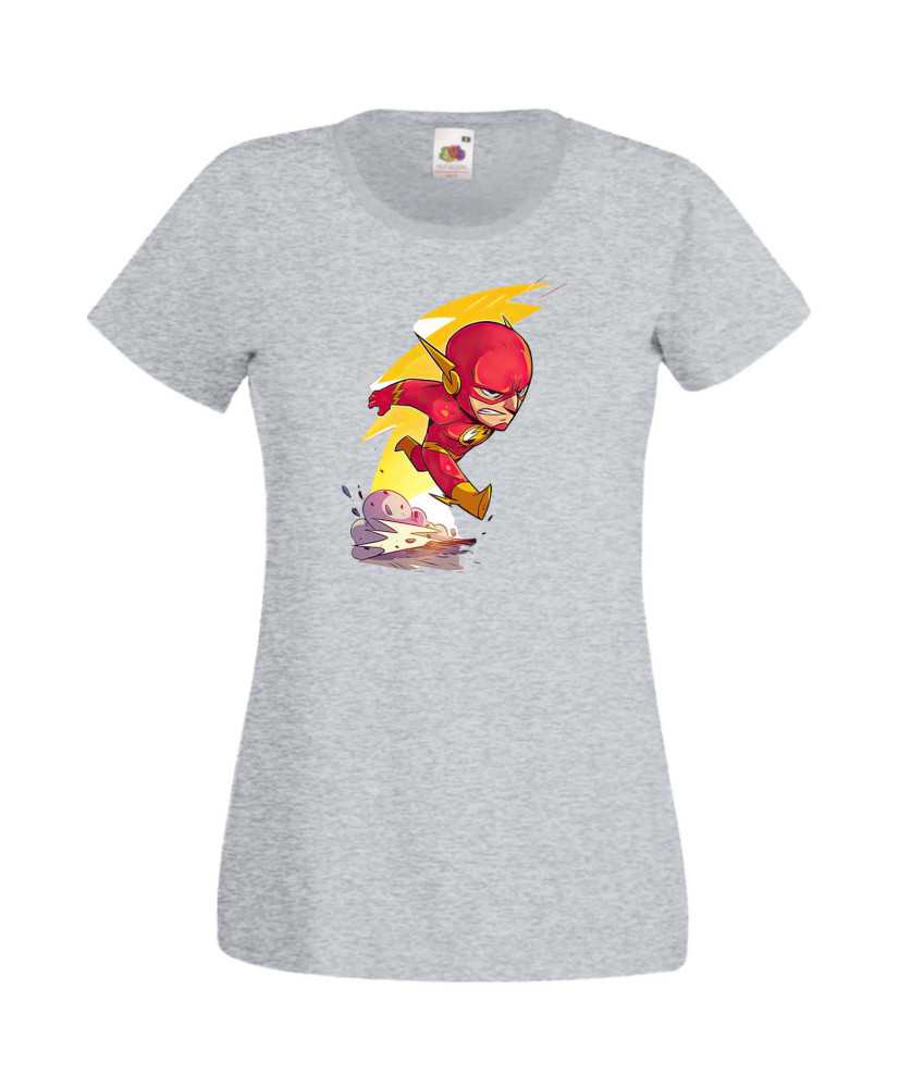 Дамска Тениска Dc Justice League Super Heroes Flash