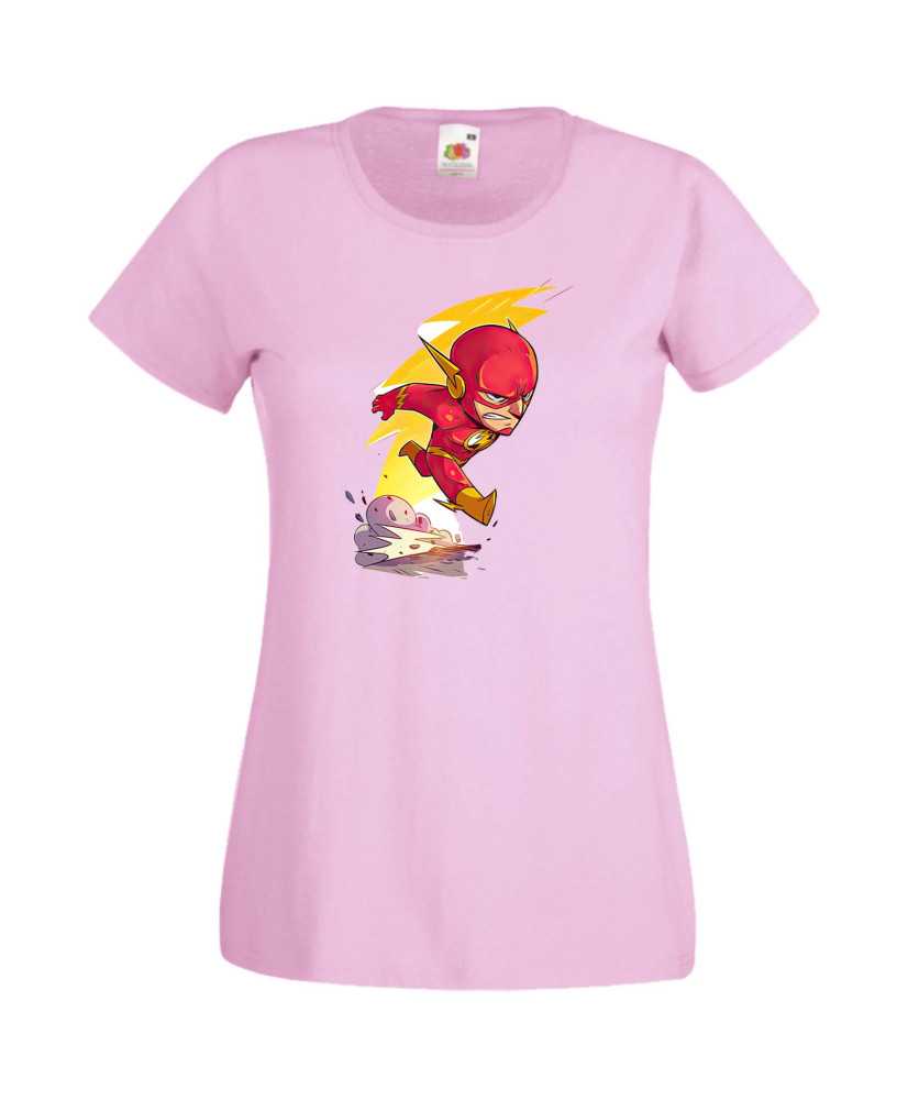 Дамска Тениска Dc Justice League Super Heroes Flash