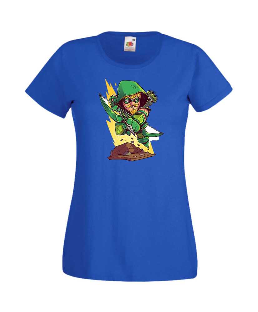 Дамска Тениска Dc Justice League Super Heroes Green Arrow