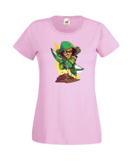 Дамска Тениска Dc Justice League Super Heroes Green Arrow