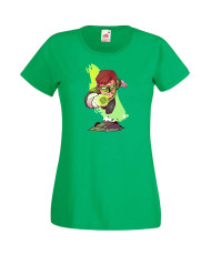 Дамска Тениска Dc Justice League Super Heroes Green Lantern