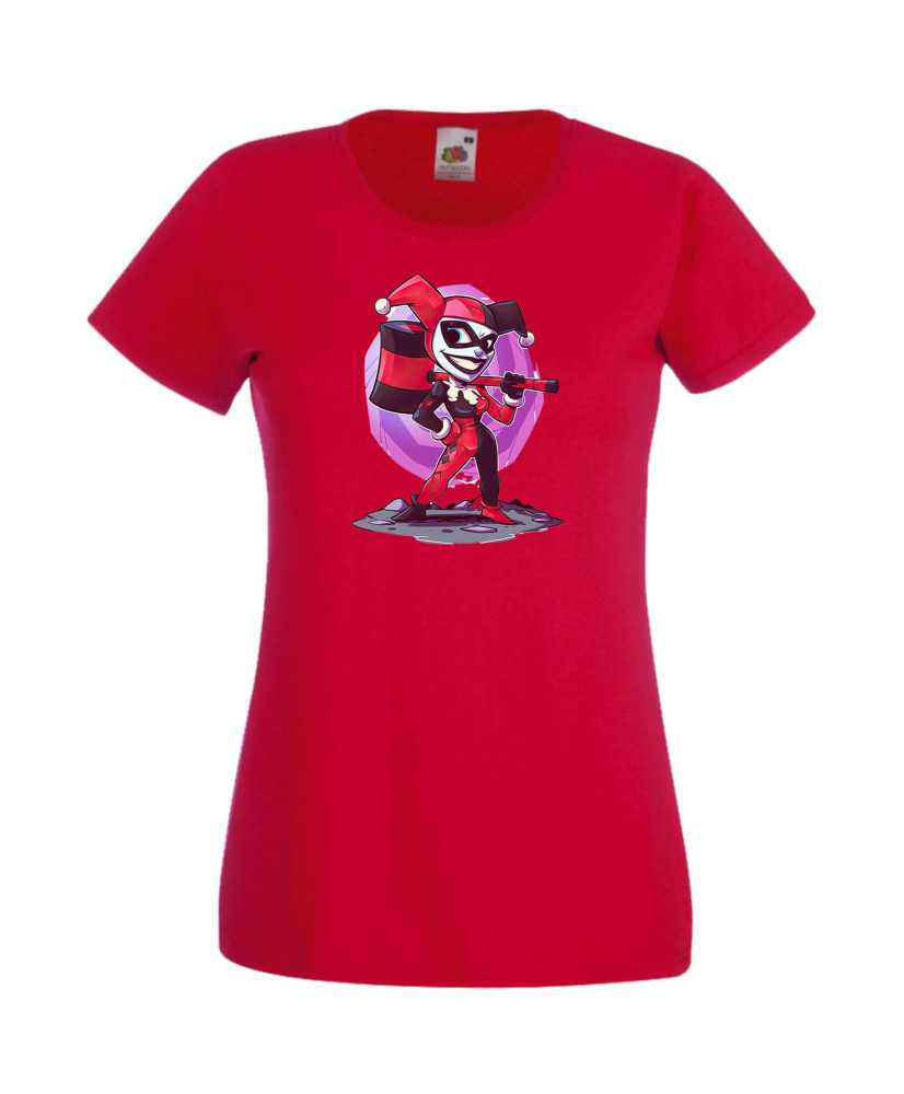 Дамска Тениска Dc Justice League Super Heroes Harley Queen 2