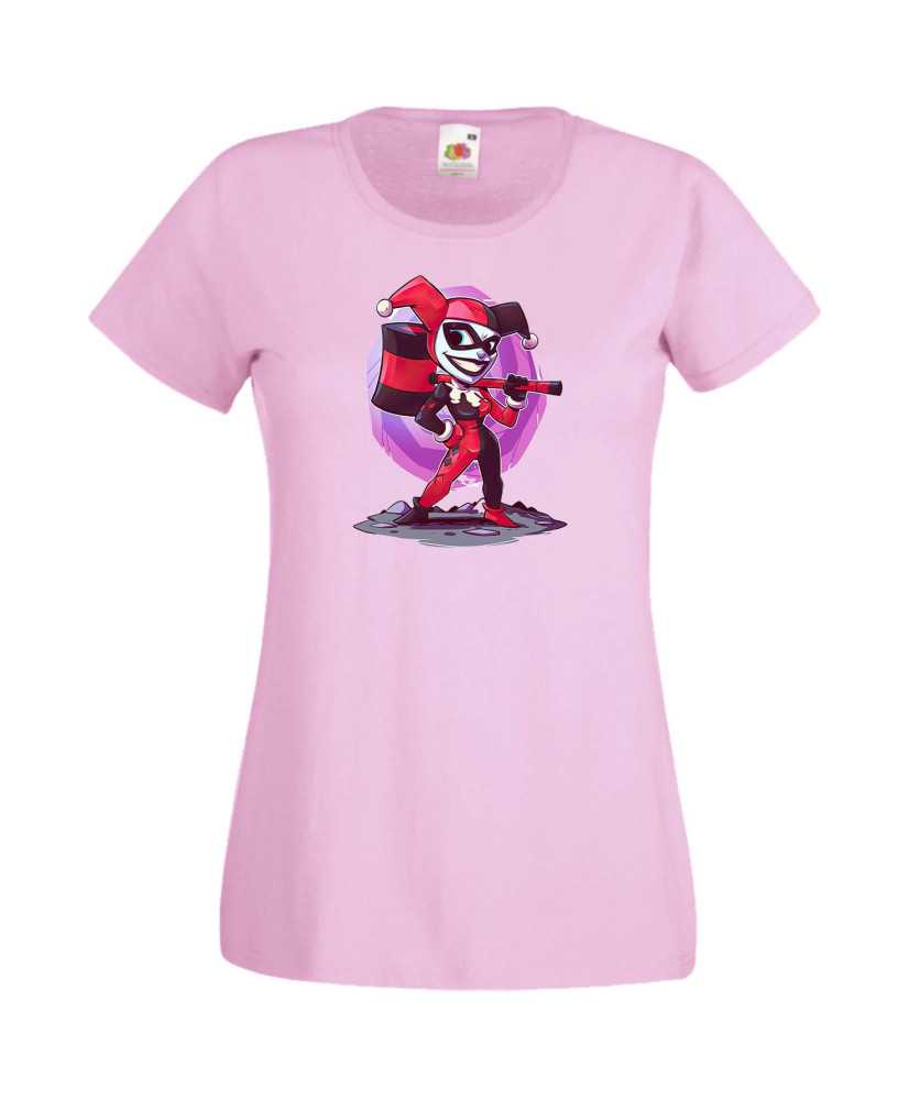 Дамска Тениска Dc Justice League Super Heroes Harley Queen 2