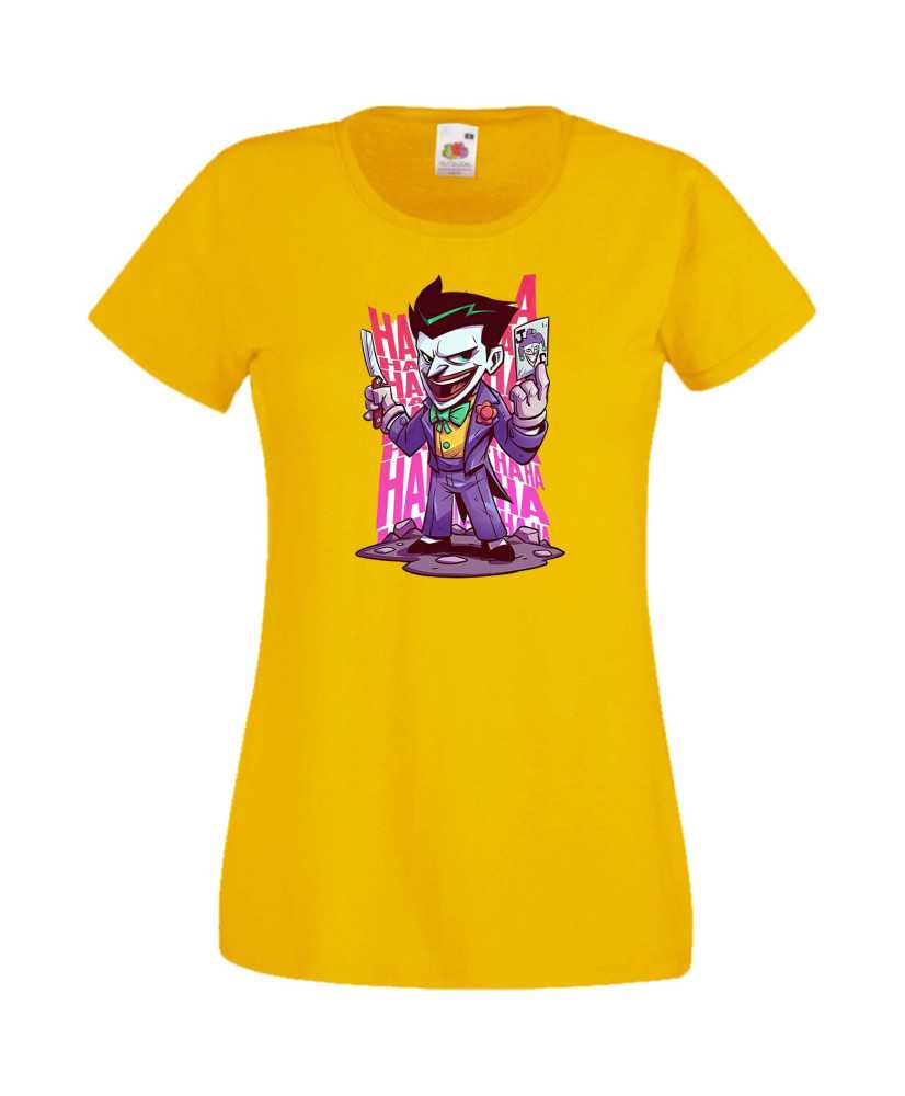 Дамска Тениска Dc Justice League Super Heroes Joker