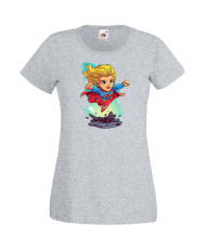 Дамска Тениска Dc Justice League Super Heroes Super Girl