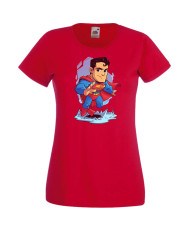 Дамска Тениска Dc Justice League Super Heroes Superman