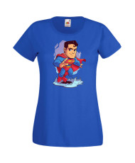 Дамска Тениска Dc Justice League Super Heroes Superman