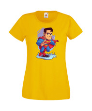 Дамска Тениска Dc Justice League Super Heroes Superman