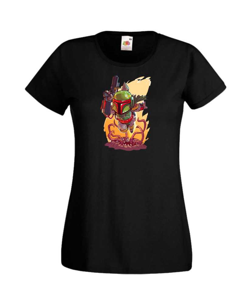 Дамска Тениска Star Wars  Boba Fett