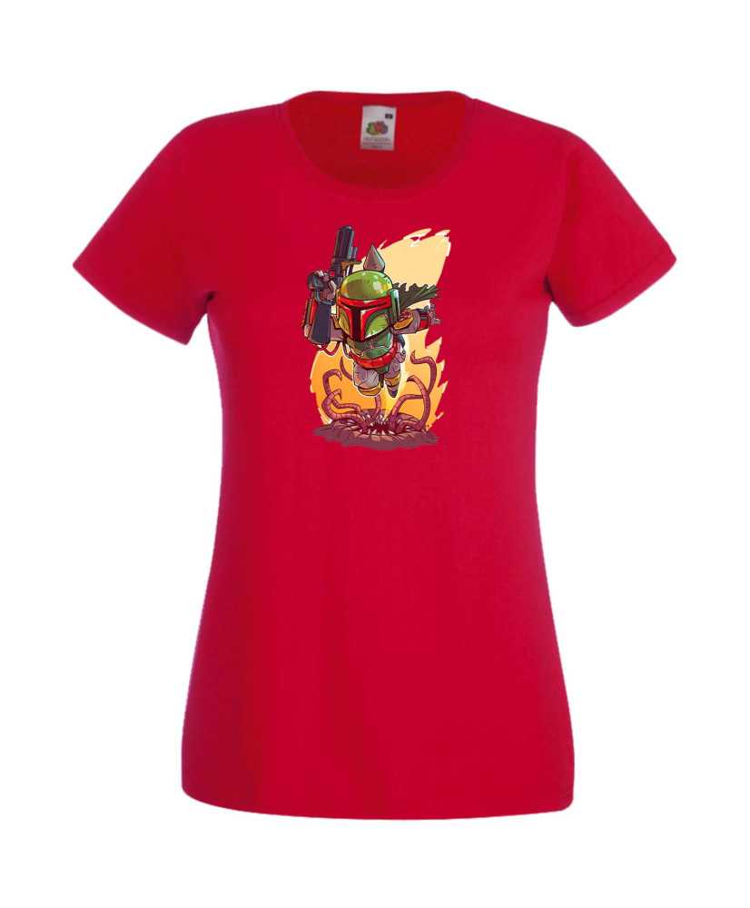 Дамска Тениска Star Wars Boba Fett Дамска Тениска Star Wars Boba Fett