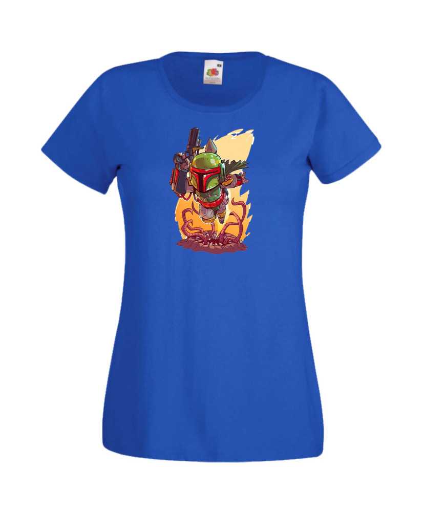 Дамска Тениска Star Wars Boba Fett Дамска Тениска Star Wars Boba Fett