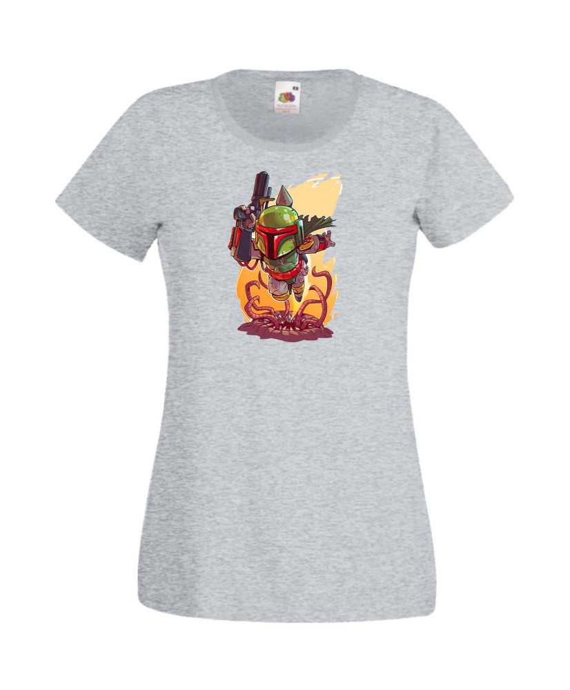 Дамска Тениска Star Wars  Boba Fett