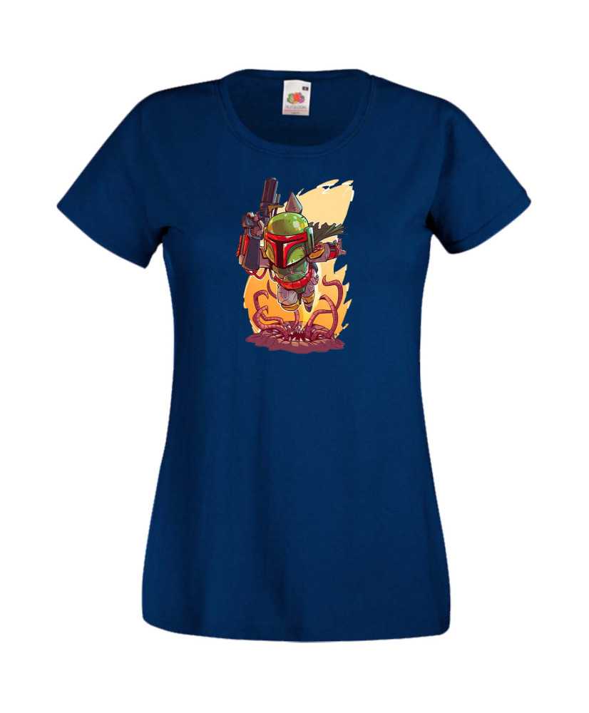 Дамска Тениска Star Wars Boba Fett Дамска Тениска Star Wars Boba Fett