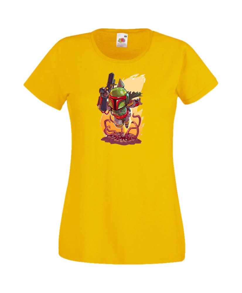 Дамска Тениска Star Wars  Boba Fett