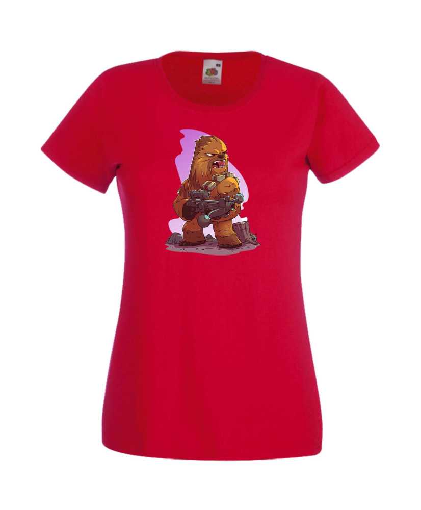 Дамска Тениска Star Wars  Chewbacca