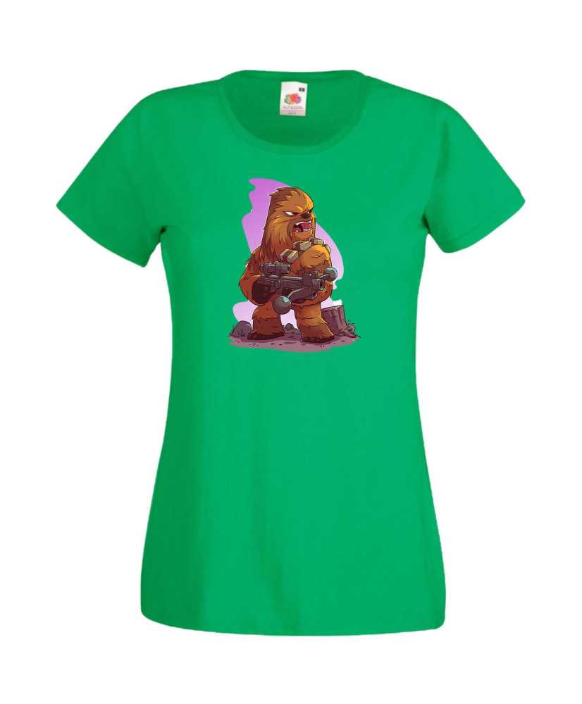 Дамска Тениска Star Wars  Chewbacca