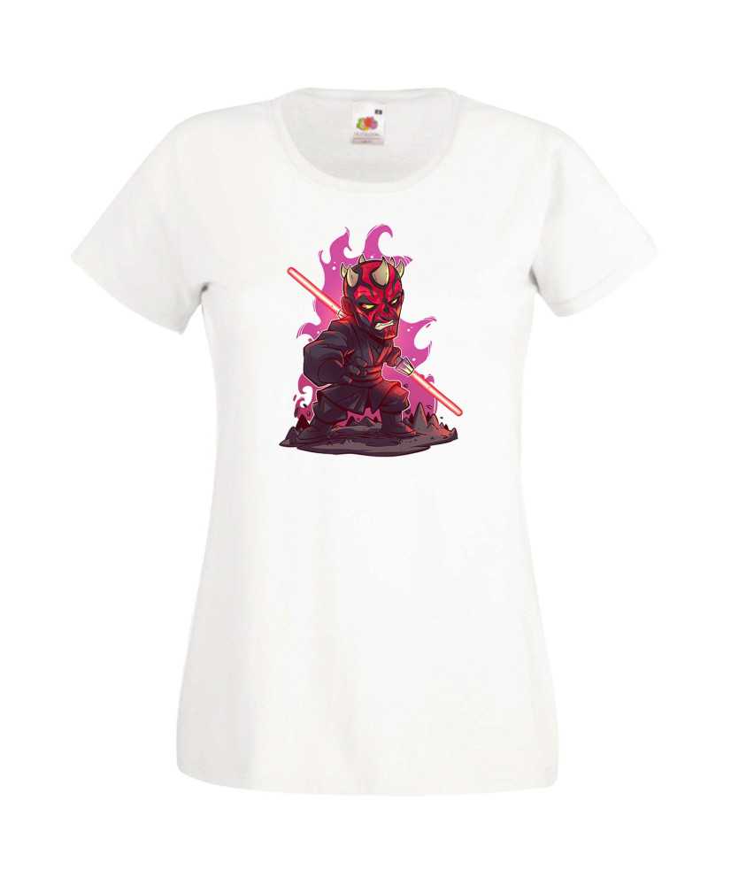 Дамска Тениска Star Wars Darth Maul Дамска Тениска Star Wars Darth Maul