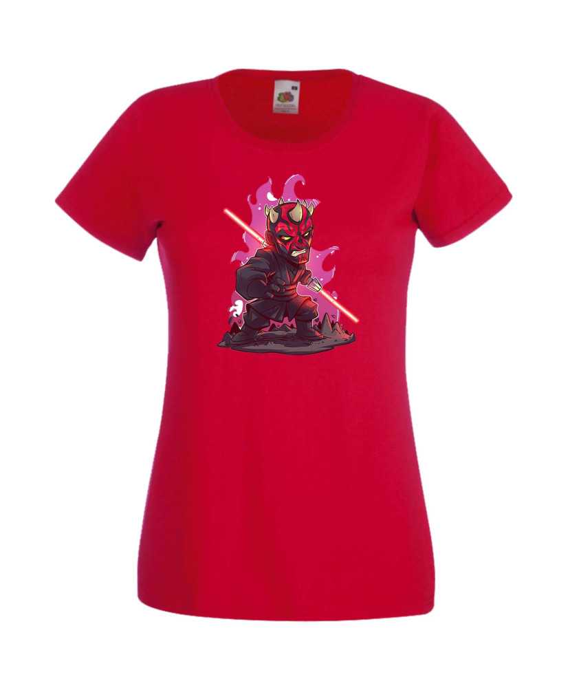 Дамска Тениска Star Wars Darth Maul Дамска Тениска Star Wars Darth Maul
