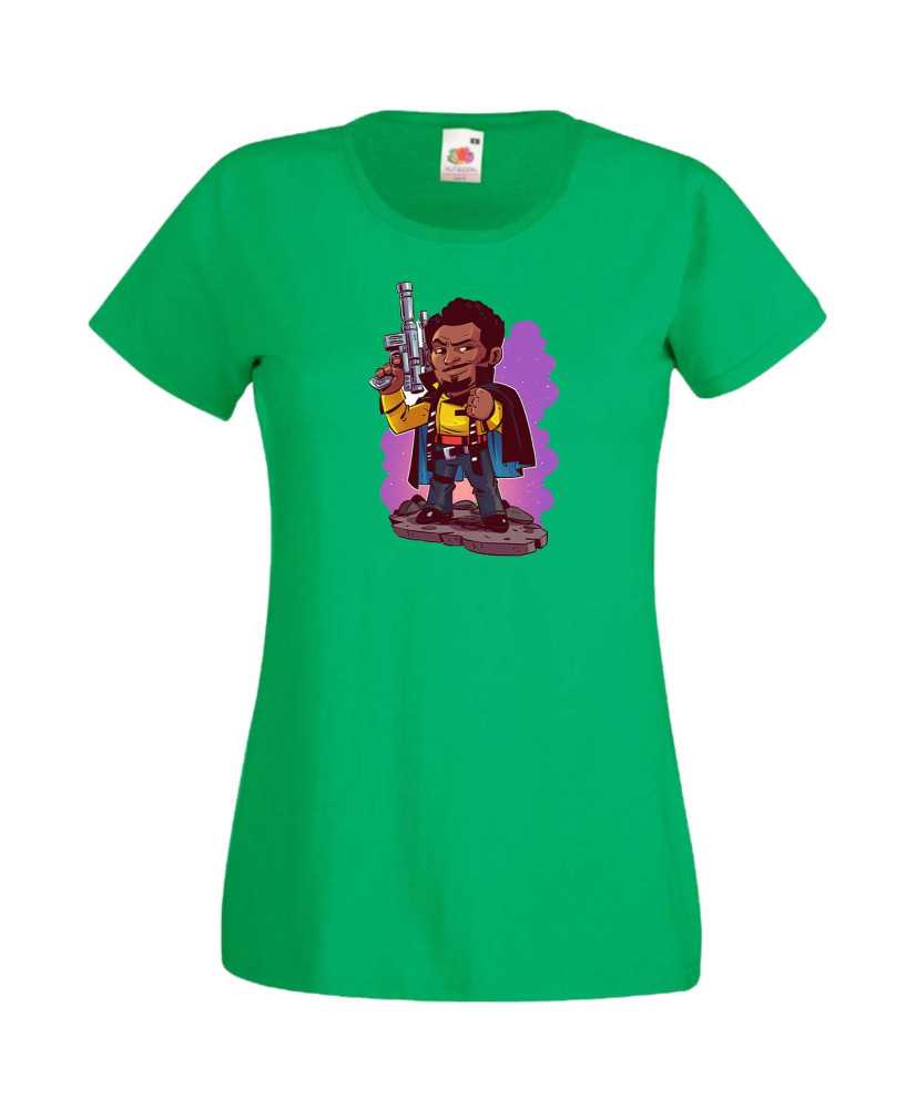 Дамска Тениска Star Wars  Lando