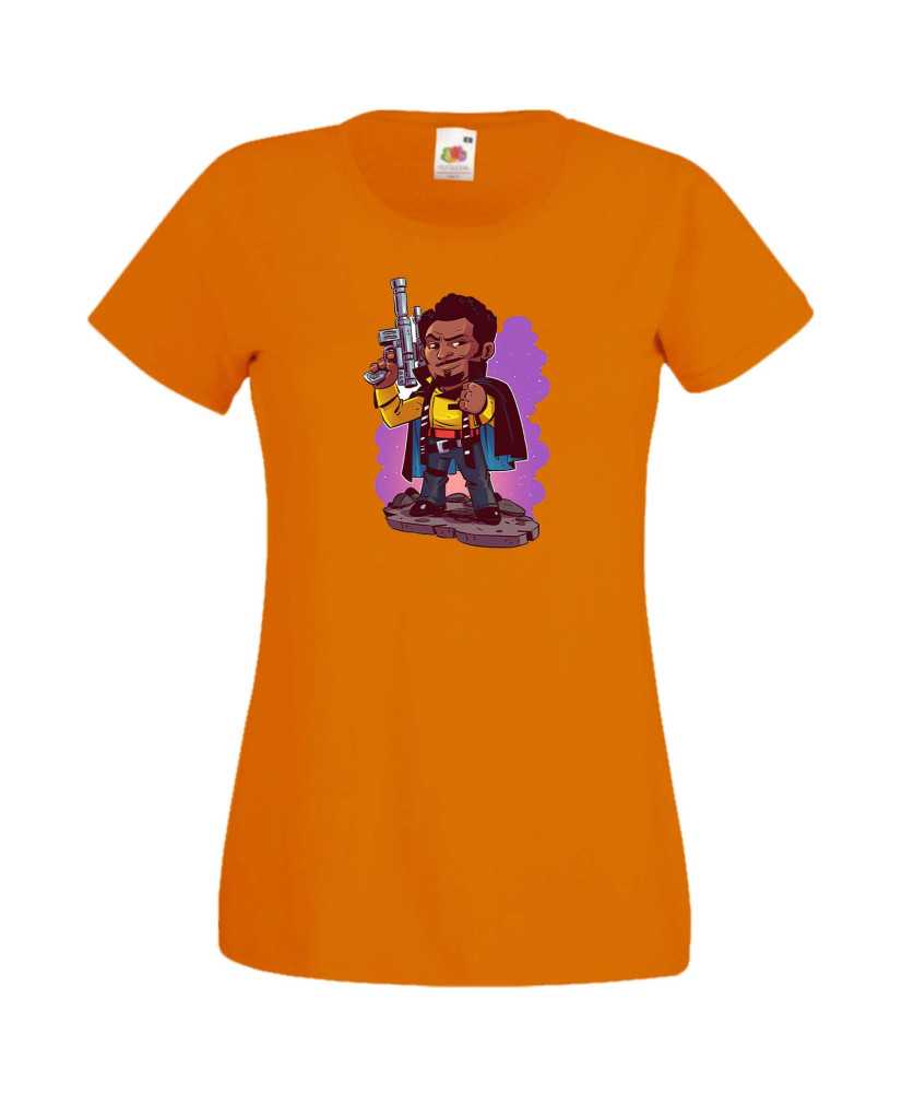 Дамска Тениска Star Wars  Lando