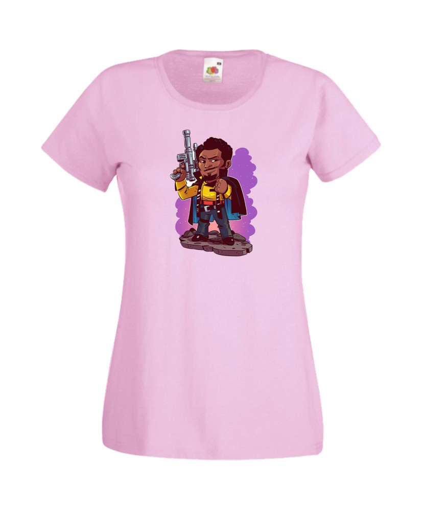 Дамска Тениска Star Wars Lando Дамска Тениска Star Wars Lando