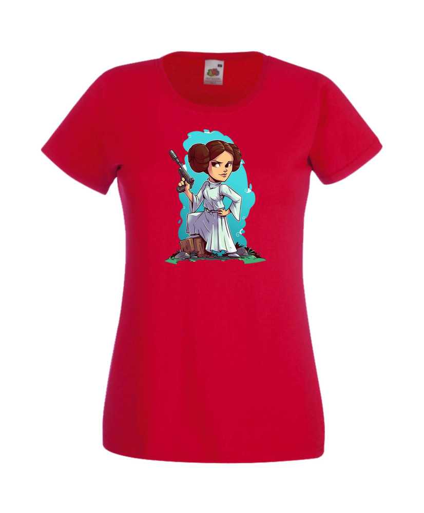 Дамска Тениска Star Wars Lea Дамска Тениска Star Wars Lea
