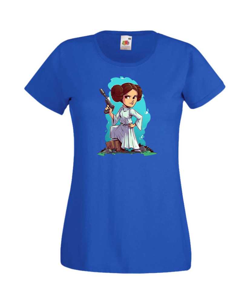 Дамска Тениска Star Wars Lea Дамска Тениска Star Wars Lea
