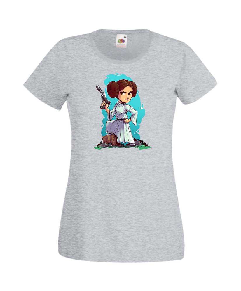 Дамска Тениска Star Wars Lea Дамска Тениска Star Wars Lea