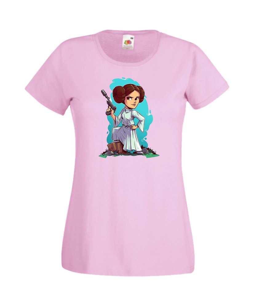 Дамска Тениска Star Wars Lea Дамска Тениска Star Wars Lea