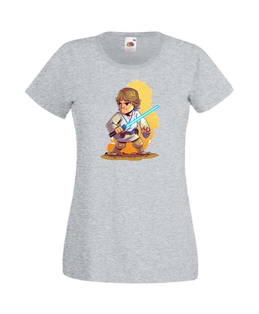 Дамска Тениска Star Wars Luke Дамска Тениска Star Wars Luke
