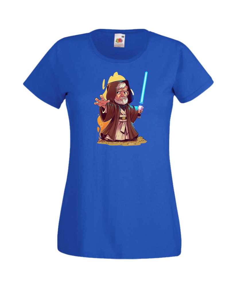 Дамска Тениска Star Wars Obi Wan Дамска Тениска Star Wars Obi Wan