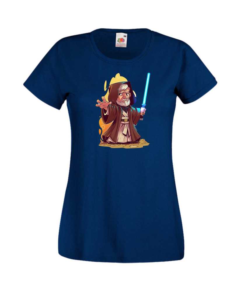 Дамска Тениска Star Wars Obi Wan Дамска Тениска Star Wars Obi Wan